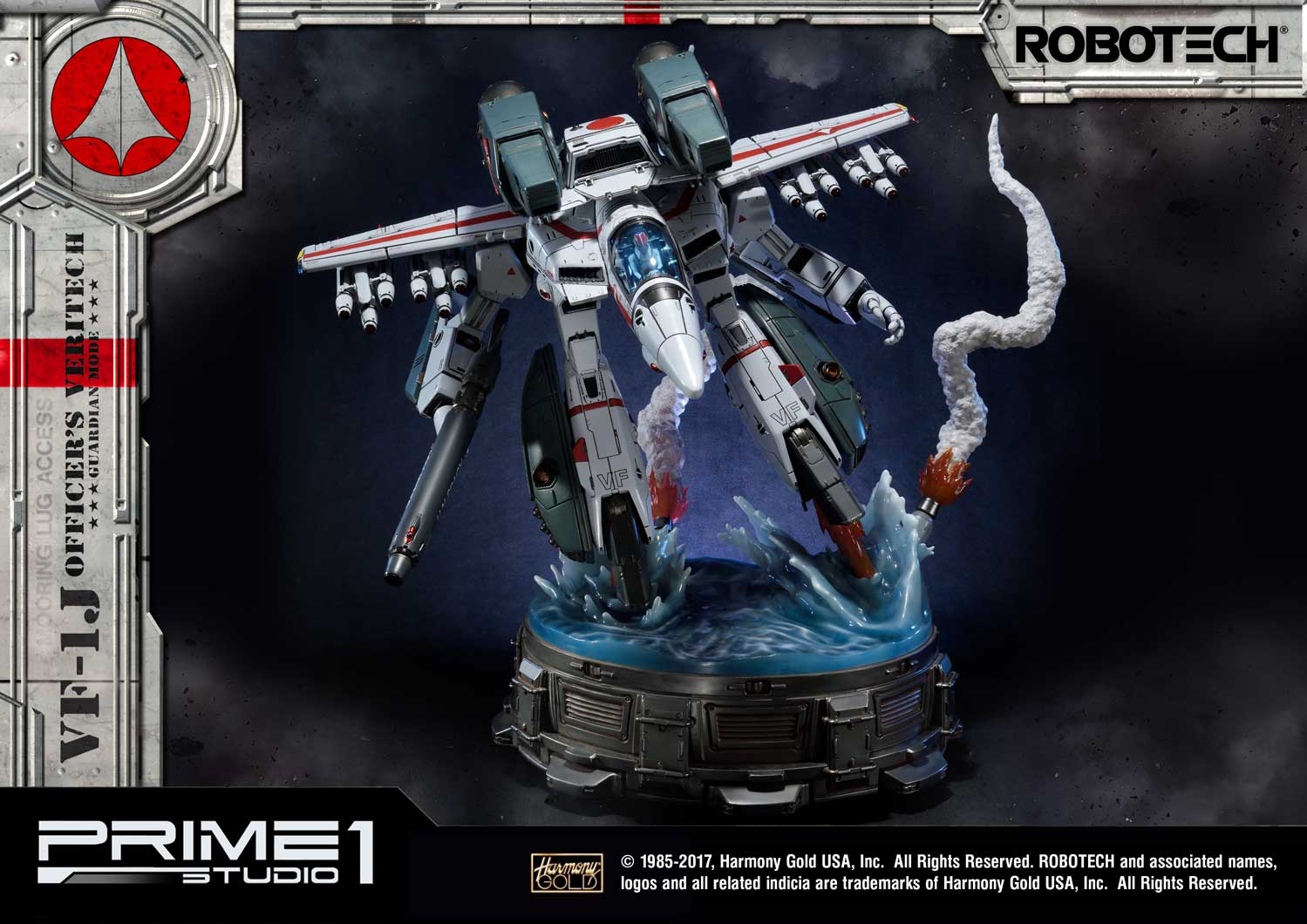 Premium Masterline Robotech VF-1J Officers Veritech Guardian Mode