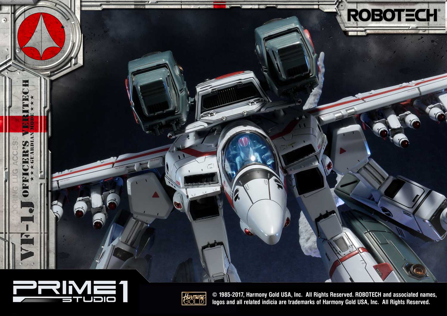 Premium Masterline Robotech VF-1J Officers Veritech Guardian Mode