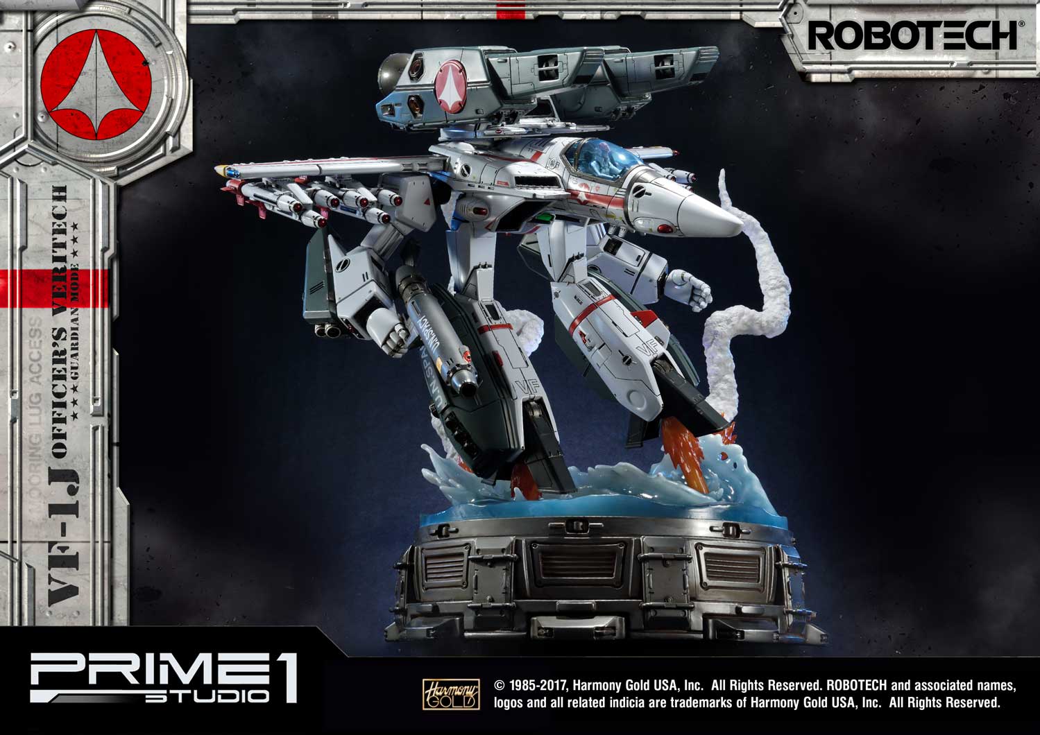 Premium Masterline Robotech VF-1J Officers Veritech Guardian Mode
