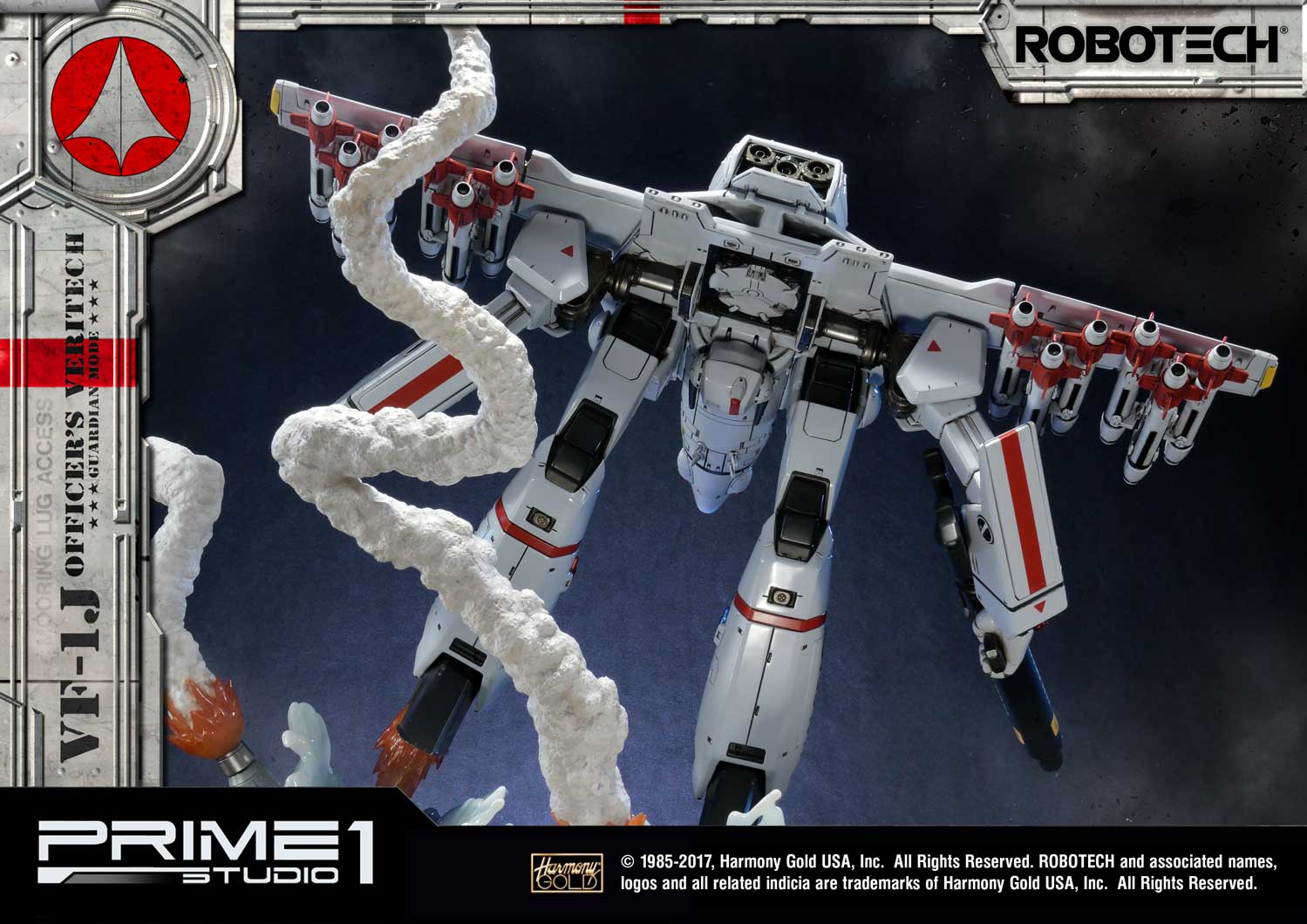Premium Masterline Robotech VF-1J Officers Veritech Guardian Mode