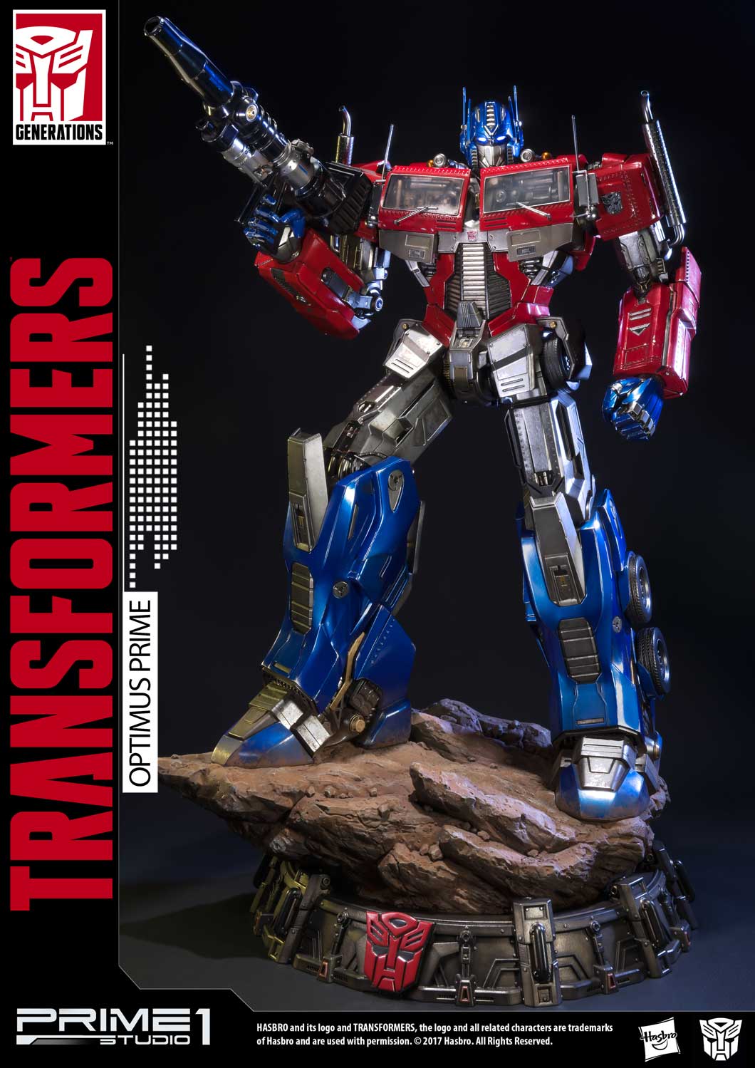 Premium Masterline Transformers: Generation 1 Optimus Prime Antique Gold Version