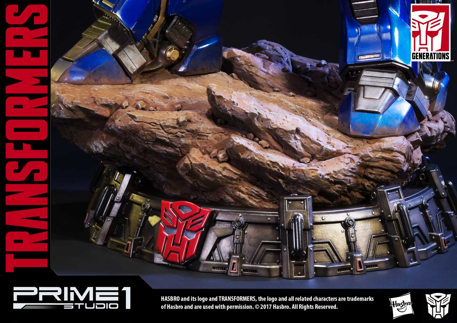 Premium Masterline Transformers: Generation 1 Optimus Prime Antique Gold Version