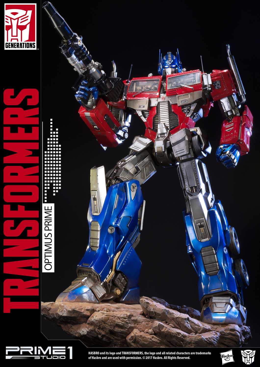 Premium Masterline Transformers: Generation 1 Optimus Prime Antique Gold Version