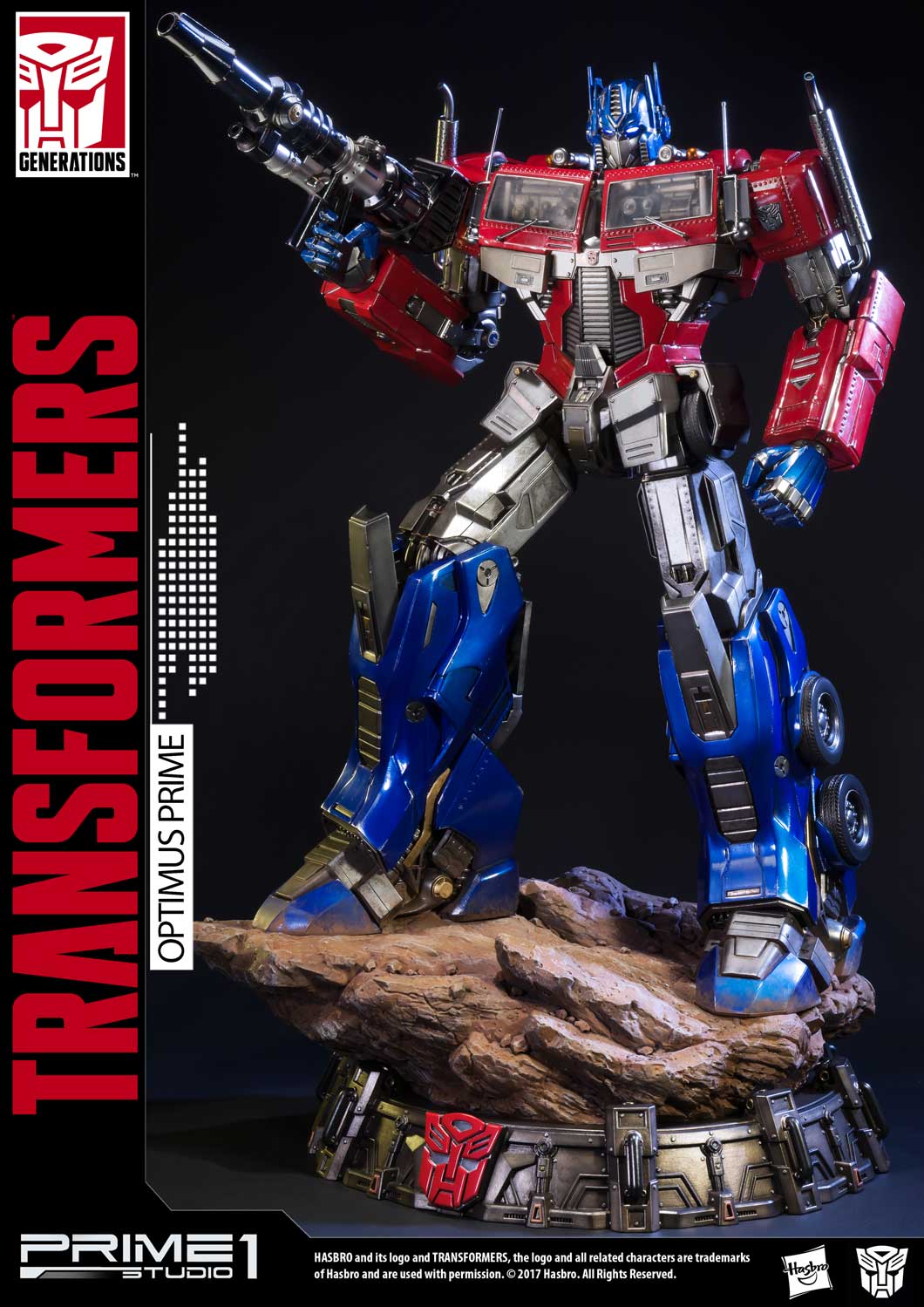 Premium Masterline Transformers: Generation 1 Optimus Prime Antique Gold Version