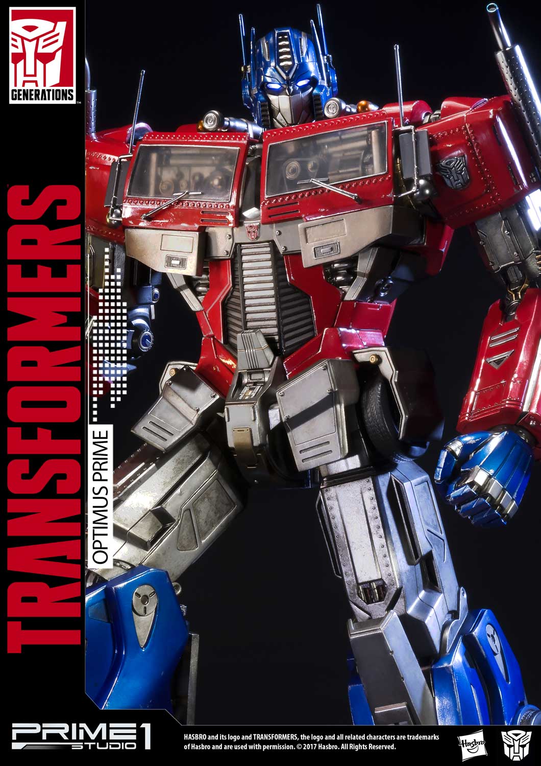 Premium Masterline Transformers: Generation 1 Optimus Prime Antique Gold Version