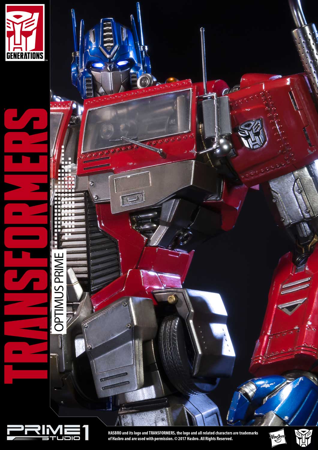 Premium Masterline Transformers: Generation 1 Optimus Prime Antique Gold Version