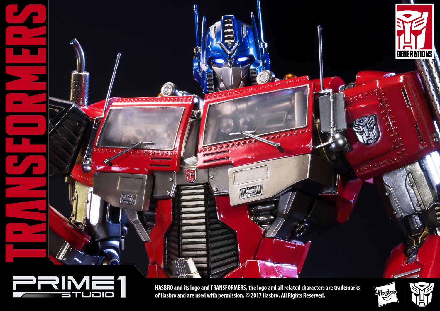 Premium Masterline Transformers: Generation 1 Optimus Prime Antique Gold Version