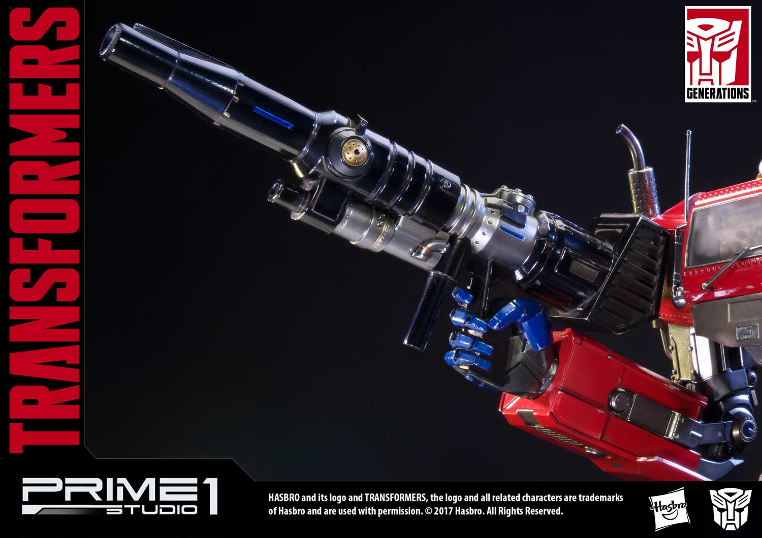 Premium Masterline Transformers: Generation 1 Optimus Prime Antique Gold Version
