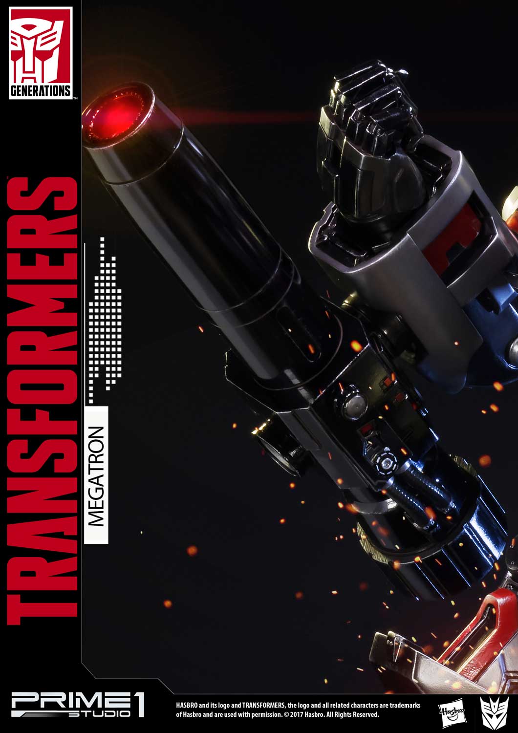 Premium Masterline Transformers: Generation 1 Megatron Antique Gold Version