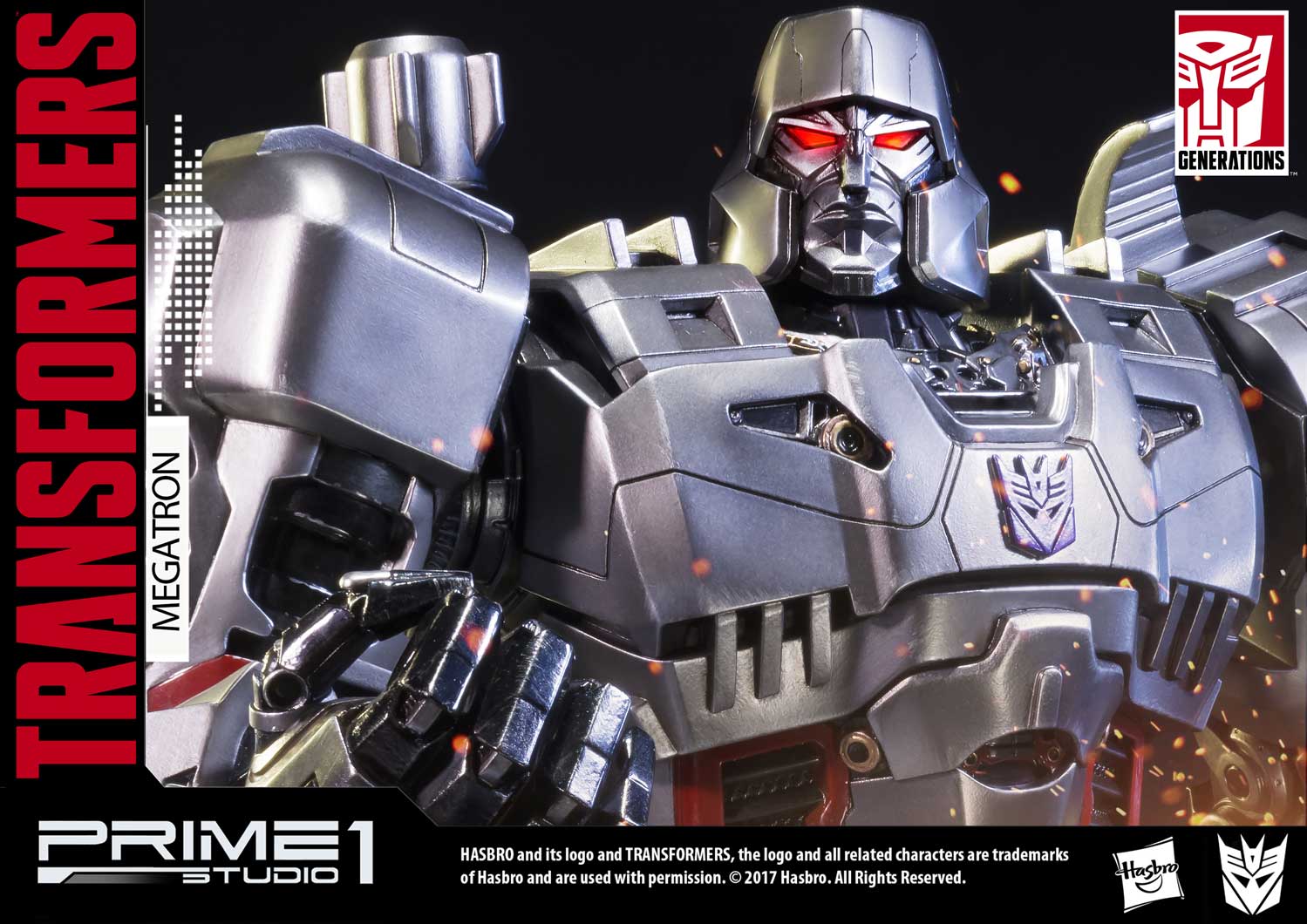 Premium Masterline Transformers: Generation 1 Megatron Antique Gold Version