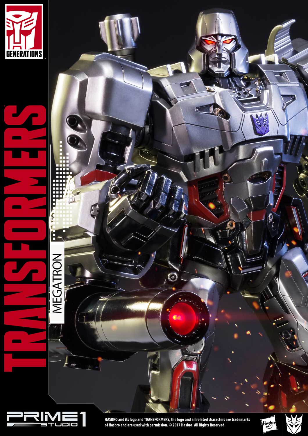 Premium Masterline Transformers: Generation 1 Megatron Antique Gold Version