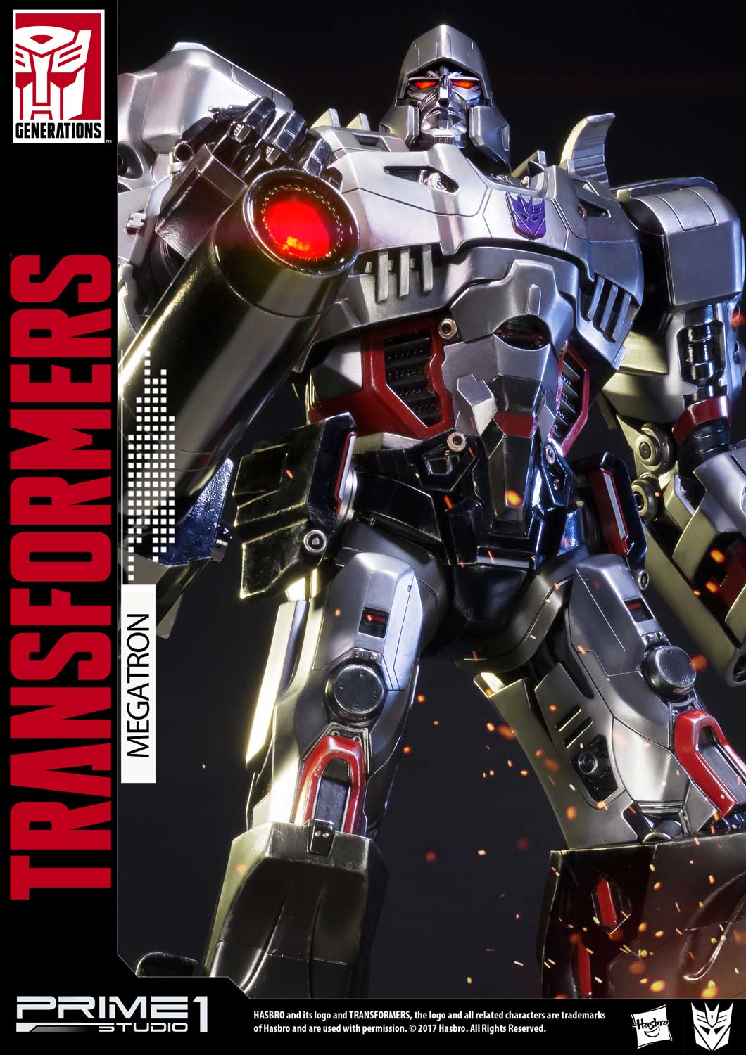 Premium Masterline Transformers: Generation 1 Megatron Antique Gold Version