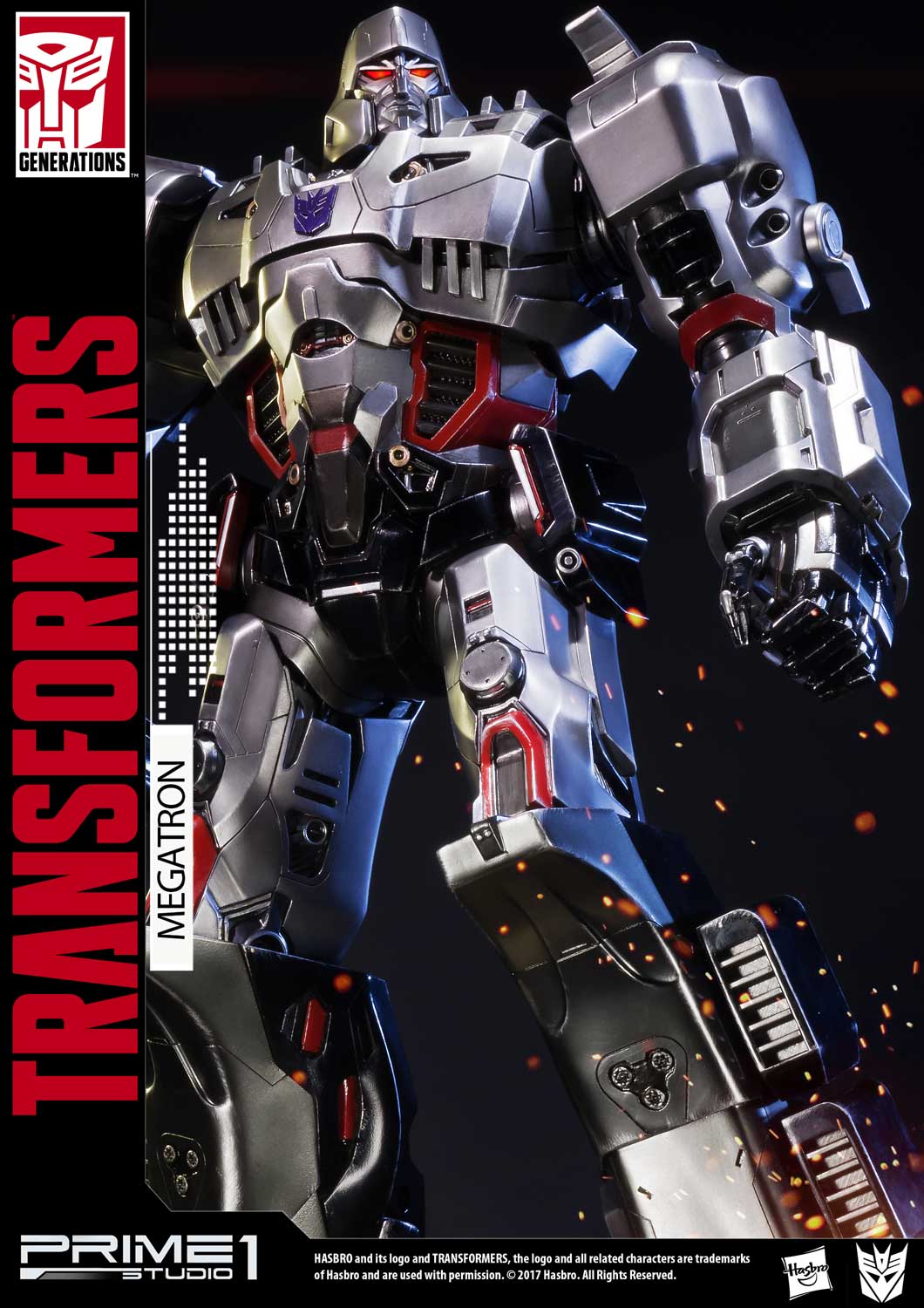 Premium Masterline Transformers: Generation 1 Megatron Antique Gold Version