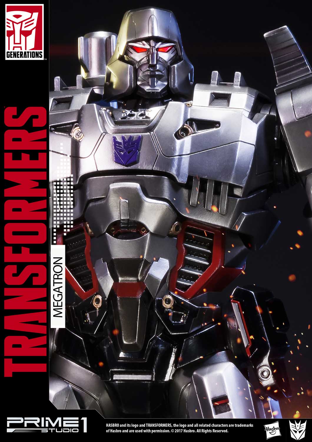Premium Masterline Transformers: Generation 1 Megatron Antique Gold Version