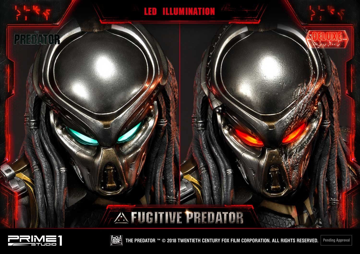 Premium Masterline The Predator (Film) Fugitive Predator Deluxe Version