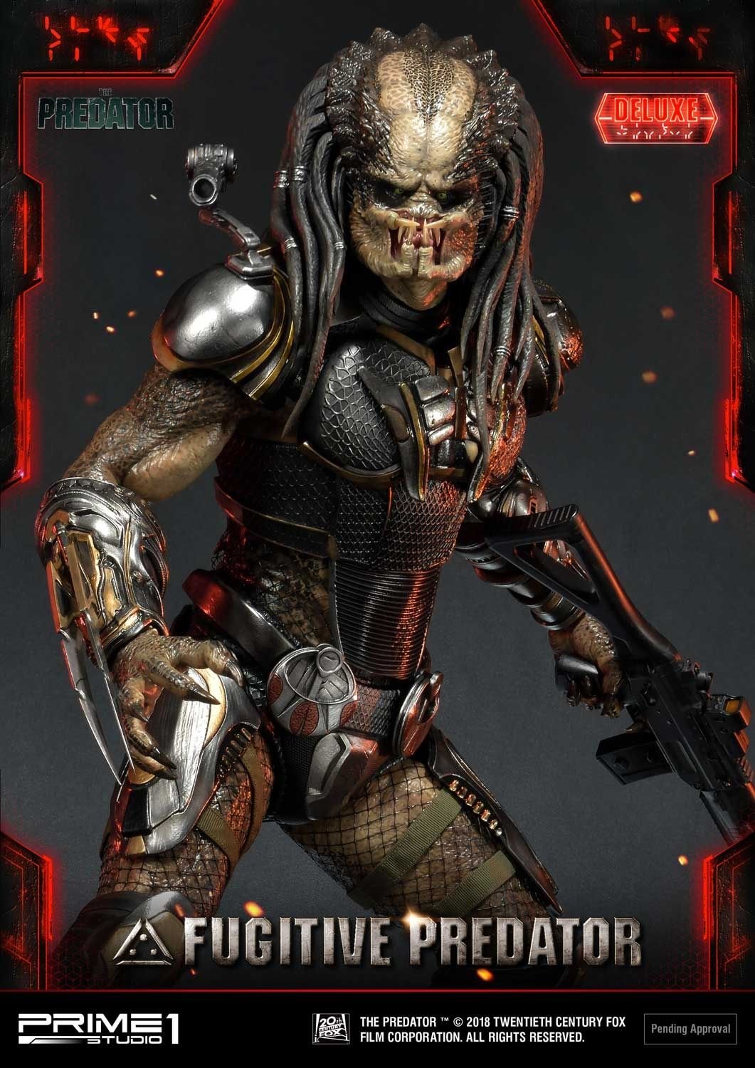 Premium Masterline The Predator (Film) Fugitive Predator Deluxe Version
