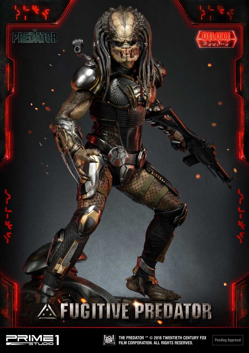 Premium Masterline The Predator (Film) Fugitive Predator Deluxe Version
