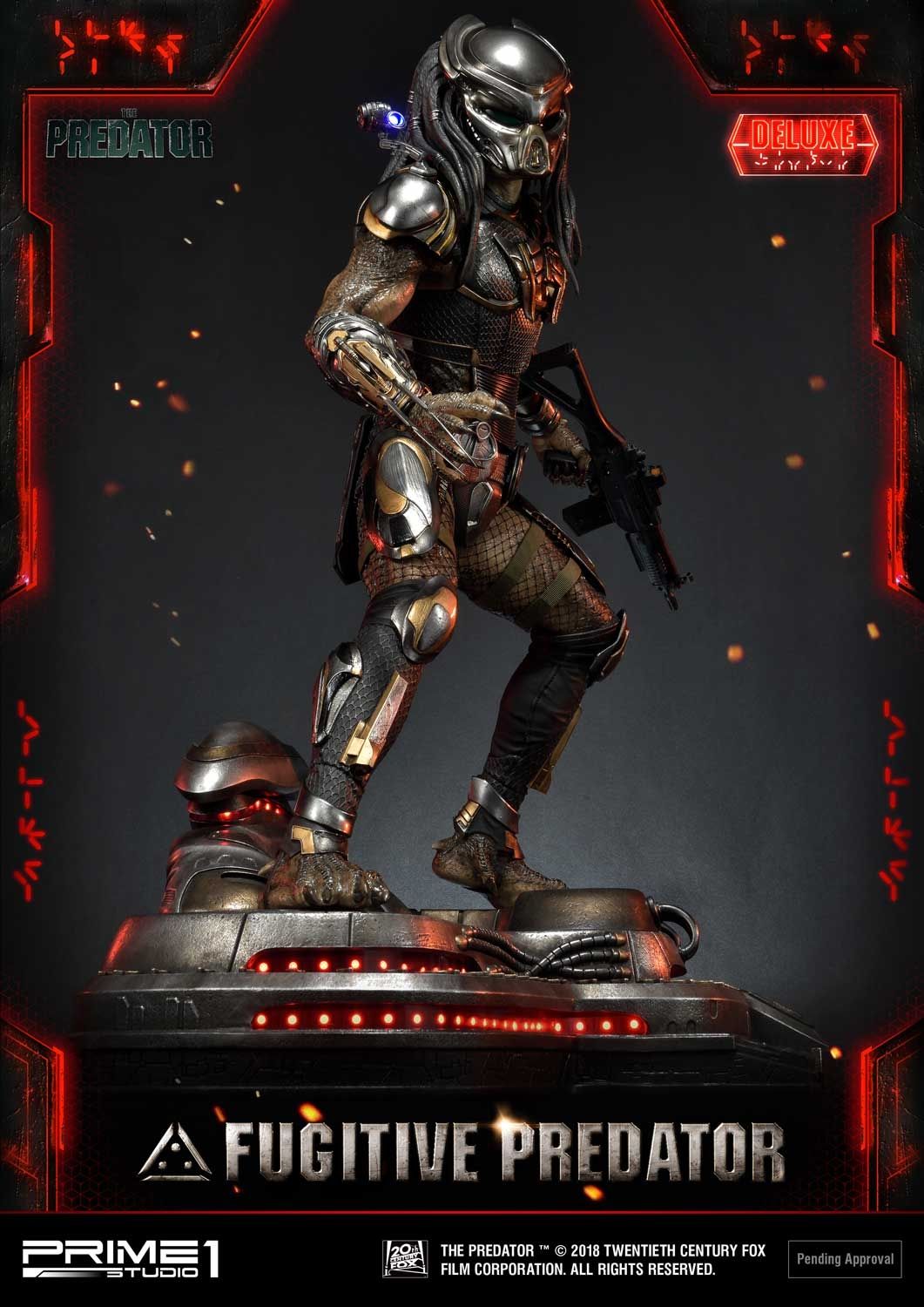 Premium Masterline The Predator (Film) Fugitive Predator Deluxe Version