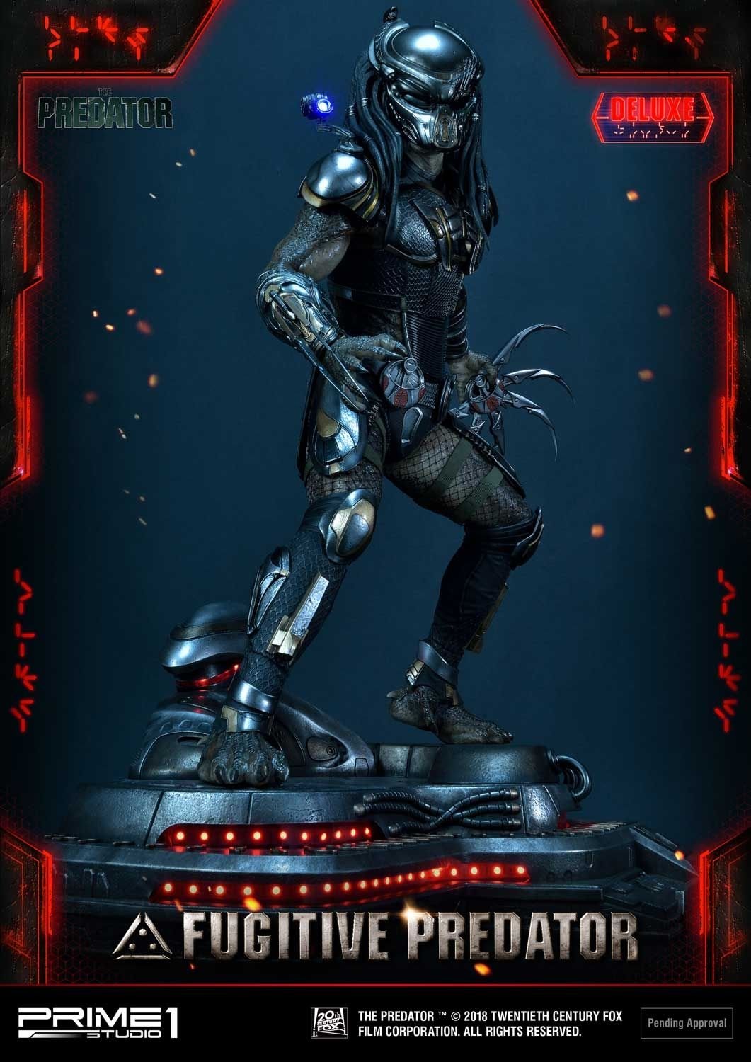 Premium Masterline The Predator (Film) Fugitive Predator Deluxe Version