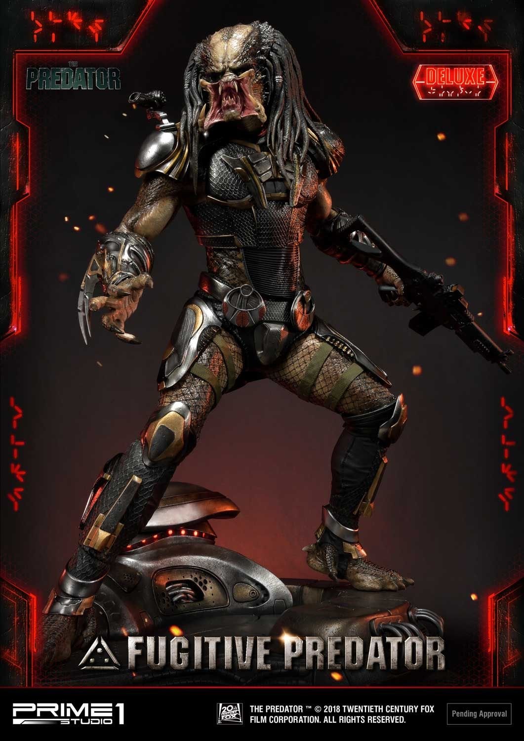 Premium Masterline The Predator (Film) Fugitive Predator Deluxe Version