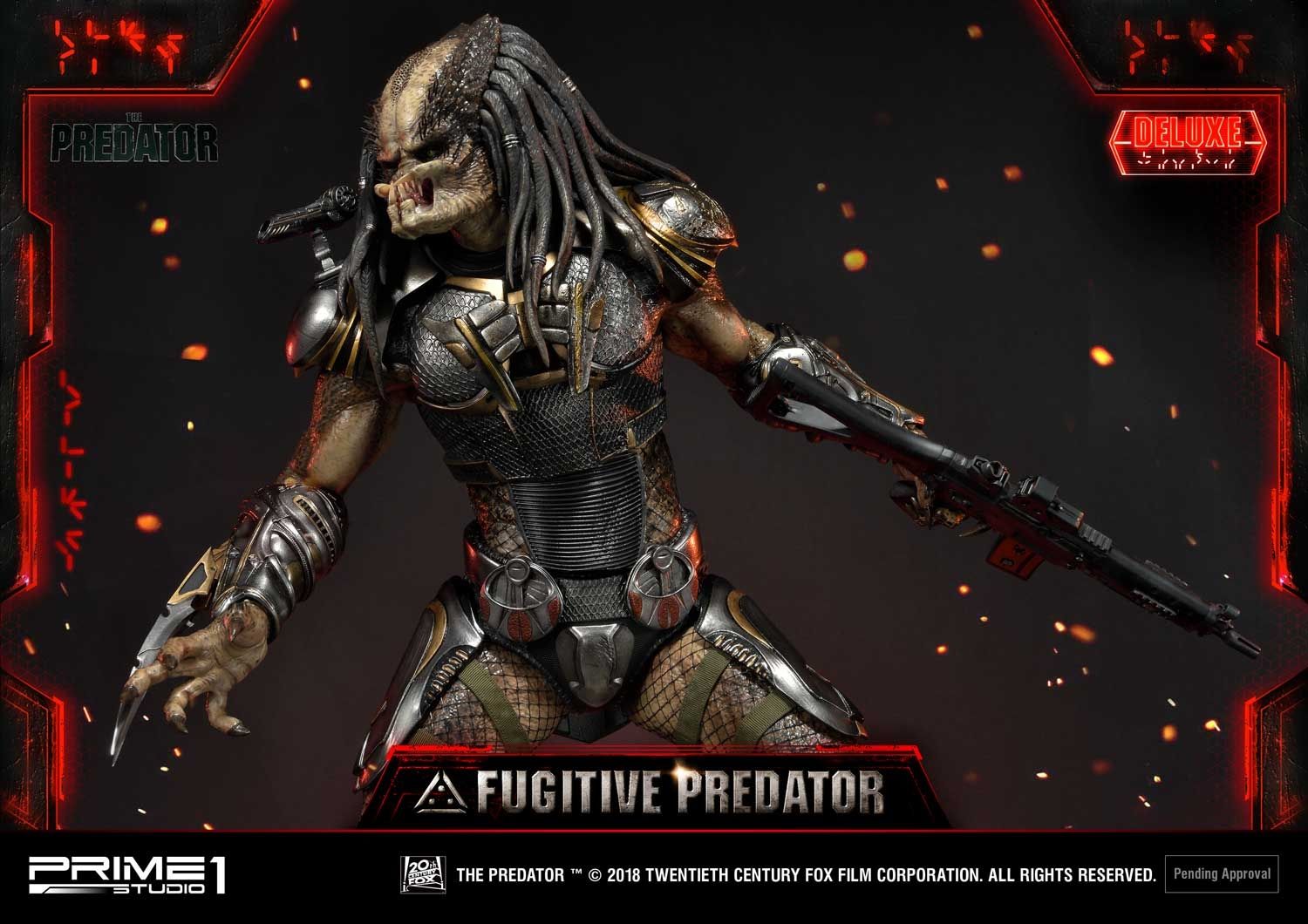 Premium Masterline The Predator (Film) Fugitive Predator Deluxe Version