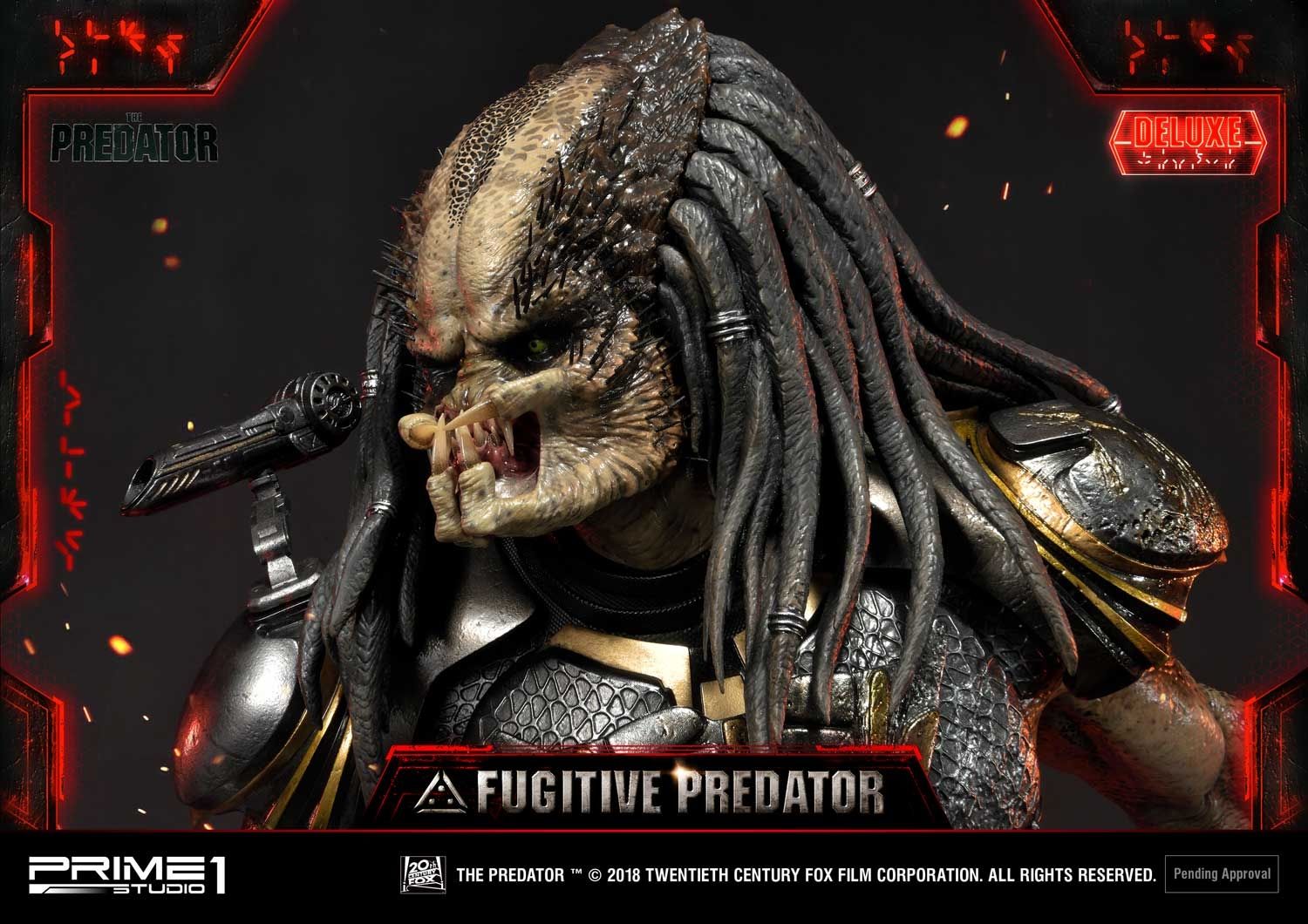 Premium Masterline The Predator (Film) Fugitive Predator Deluxe Version