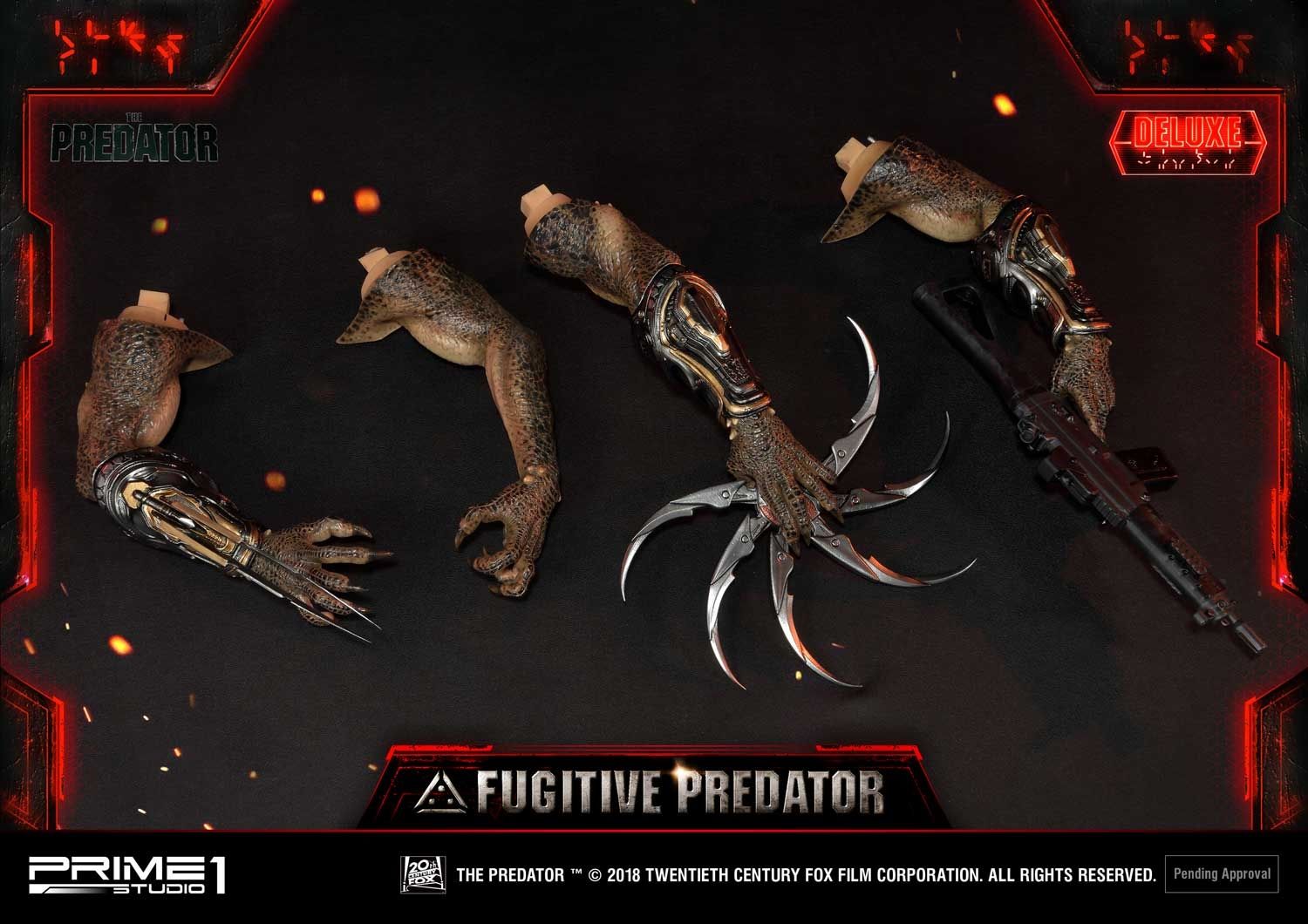 Premium Masterline The Predator (Film) Fugitive Predator Deluxe Version