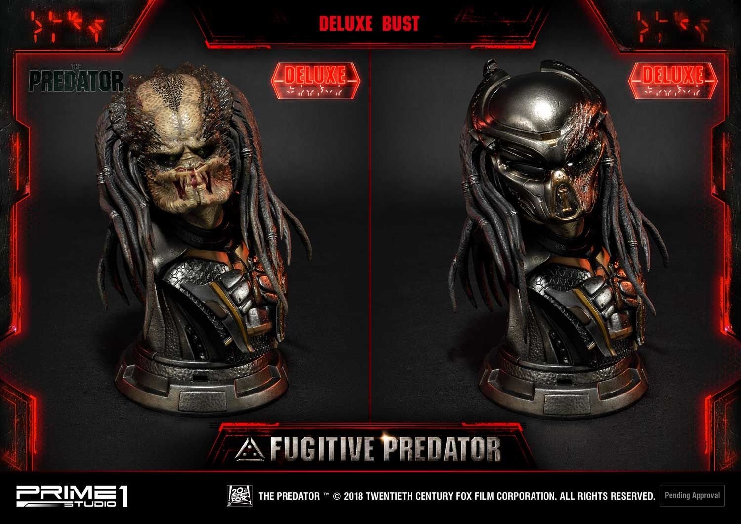 Premium Masterline The Predator (Film) Fugitive Predator Deluxe Version