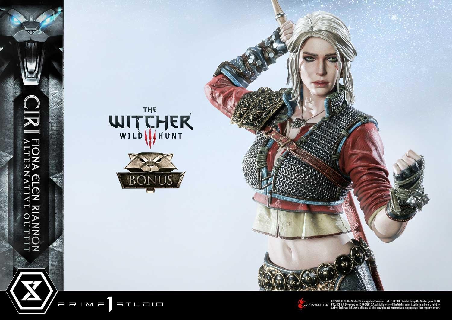 Premium Masterline The Witcher 3: Wild Hunt Ciri Fiona Elen Riannon Alternative Outfit DX Bonus Version