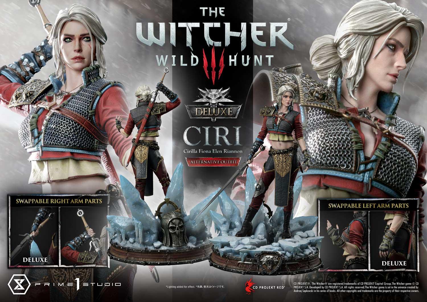 Premium Masterline The Witcher 3: Wild Hunt Ciri Fiona Elen Riannon Alternative Outfit DX Bonus Version
