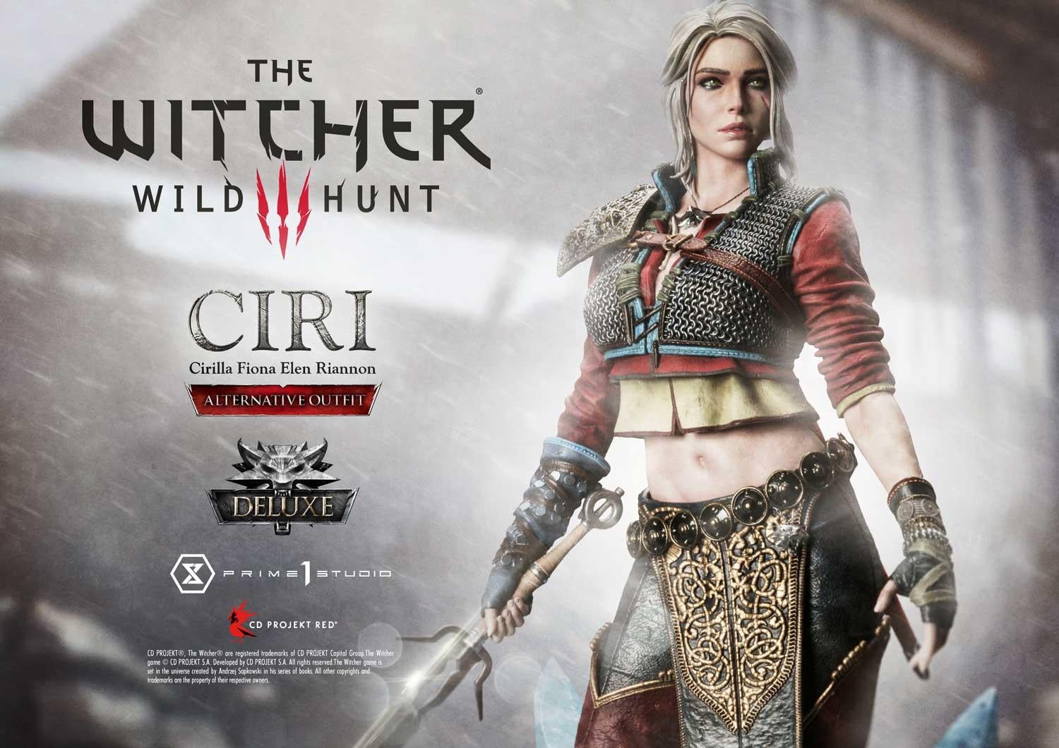 Premium Masterline The Witcher 3: Wild Hunt Ciri Fiona Elen Riannon Alternative Outfit DX Bonus Version