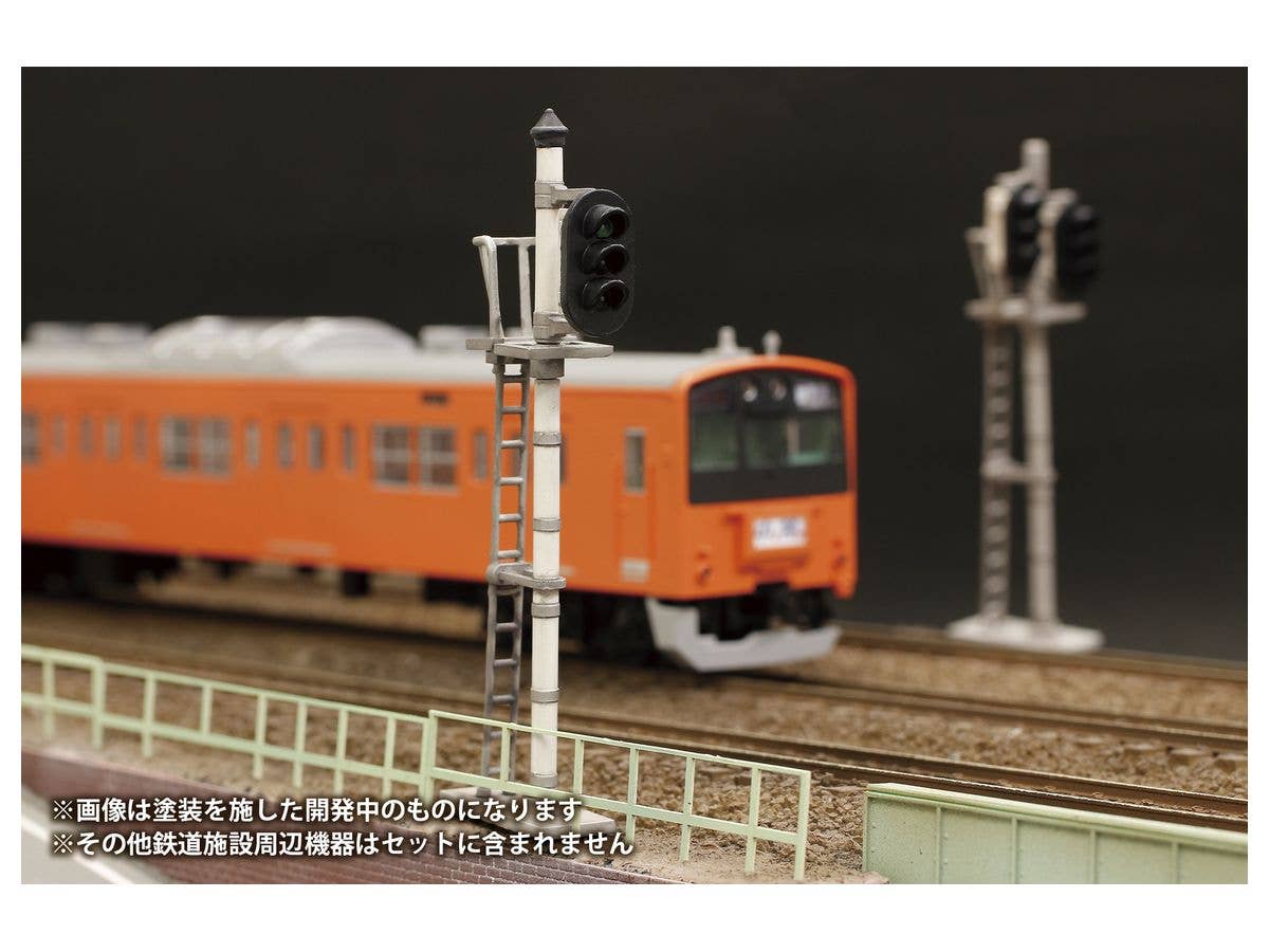 PMOA 1/80 Plastic kit Railway Signal Set(re-run) | 4582362382834