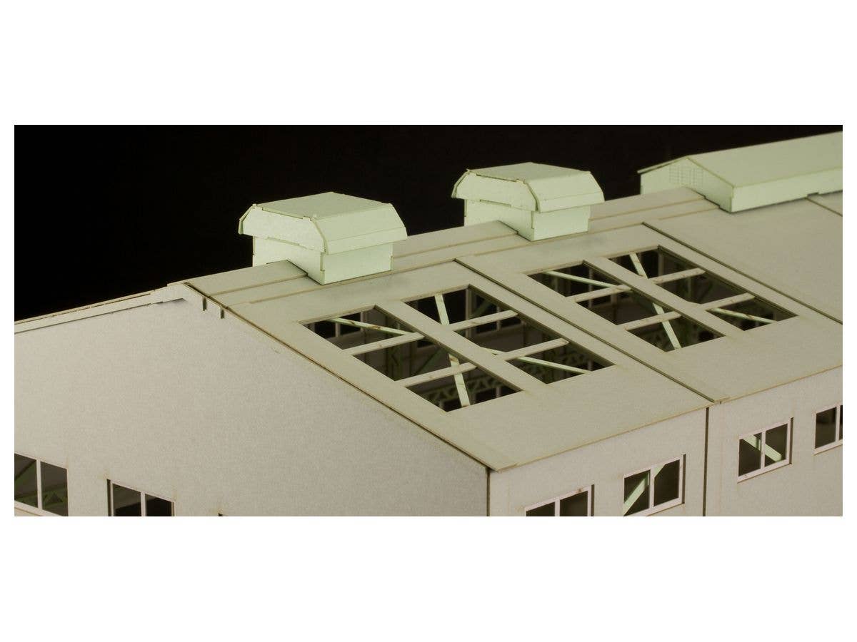 Train Depot Re-Run 1/80 Scale Papercraft Kit | 4582362384326