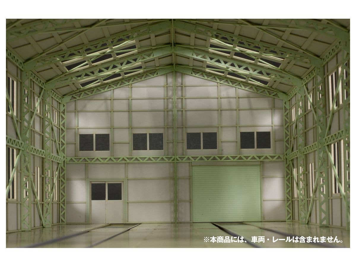Train Depot Re-Run 1/80 Scale Papercraft Kit | 4582362384326