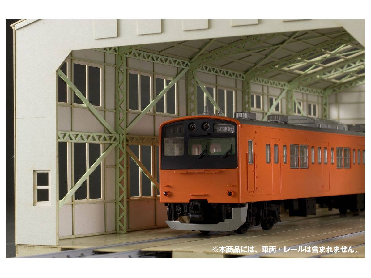 Train Depot Re-Run 1/80 Scale Papercraft Kit | 4582362384326