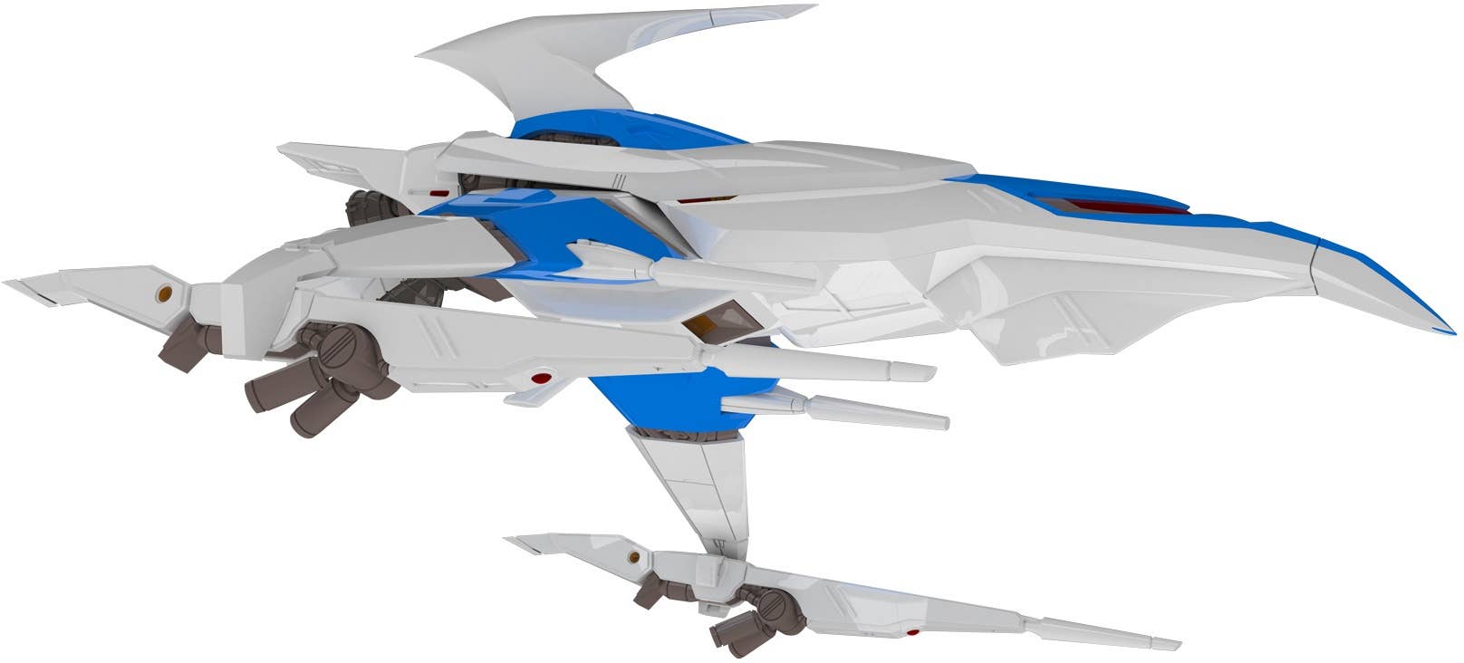 PLUM [PP163] SILVER HAWK 3F-1B SPACE FIGHTER 2P COLOR | 4582362385965