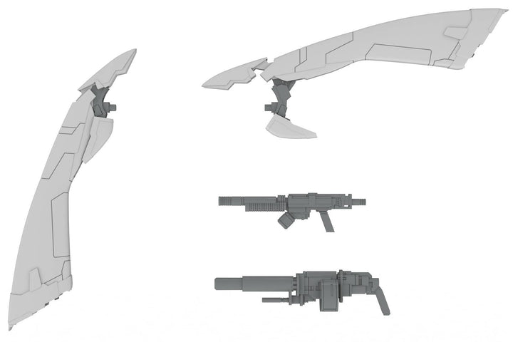 PMOA EXTENSION SET A　For 5inM 1/48 PLD［ANGEL WING ＆M51GRENADE LAUNCHER＆DSG12SMG］ | 4582362386030