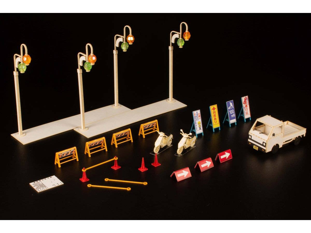 PMOA 1/80 Scale Paper kit Town CornerAccessory Series vol.2 | 4582362386245