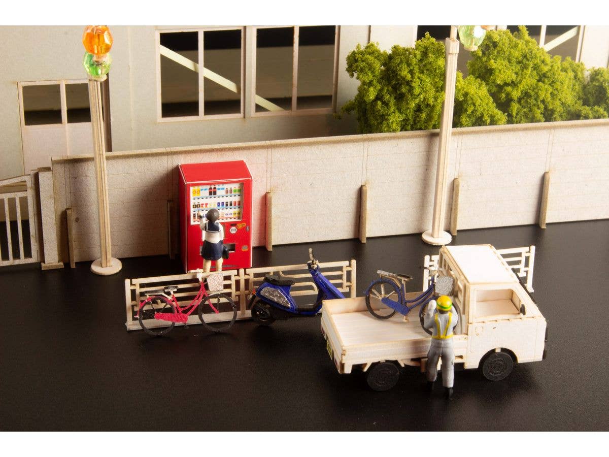 PMOA 1/80 Scale Paper kit Town CornerAccessory Series vol.2 | 4582362386245