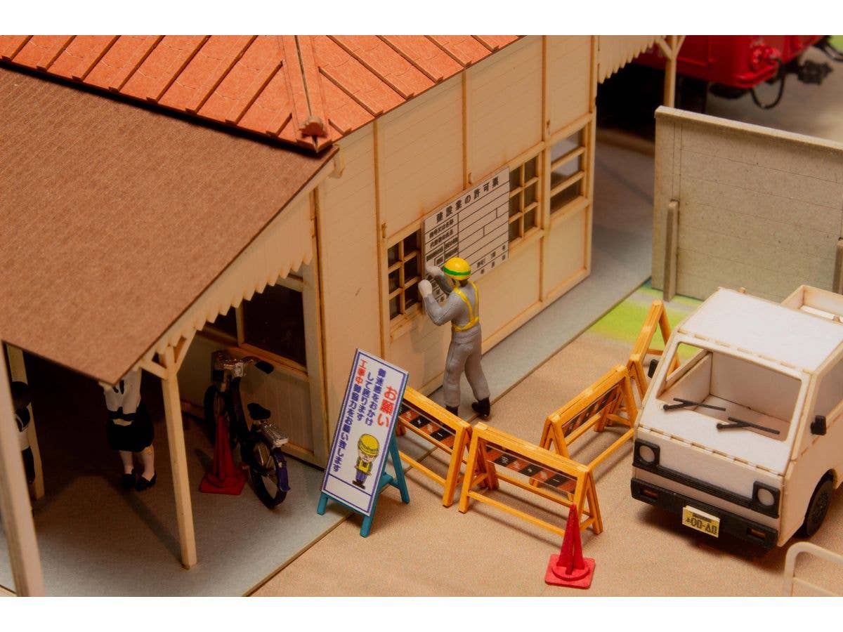 PMOA 1/80 Scale Paper kit Town CornerAccessory Series vol.2 | 4582362386245