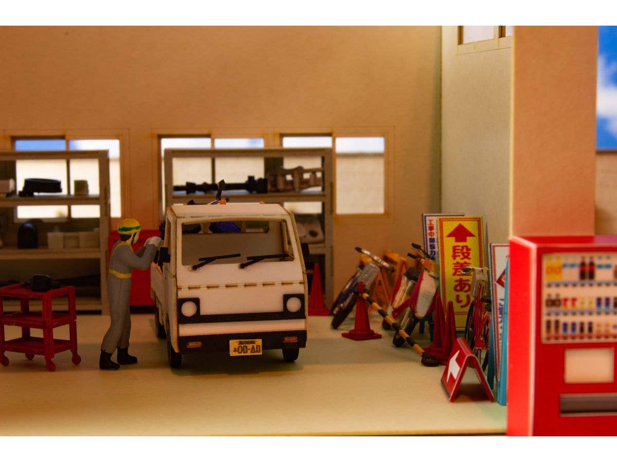 PMOA 1/80 Scale Paper kit Town CornerAccessory Series vol.2 | 4582362386245
