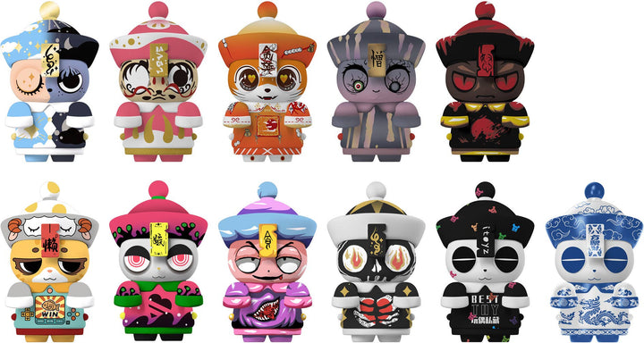 Shenzhen Mabell Animation Development imperial edict Kyonsichanzu (Set of 10 Figures) | 4582362386771