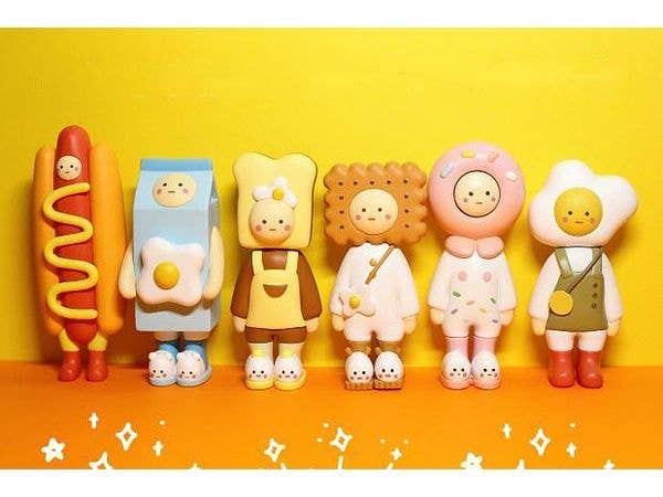 PMOA UOVO FRIEND - Food Series(re-run) (Set of 6 figures) | 4582362386955