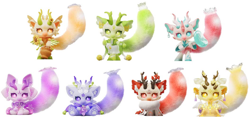 PMOA Cup Rabbit Flower And Dragon(re-run) (Set of 6 figures) | 4582362386979