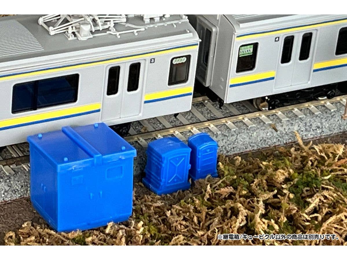 PMOA Pop Another World Series　Relay box/Cubicle　Blue | 4582362387464