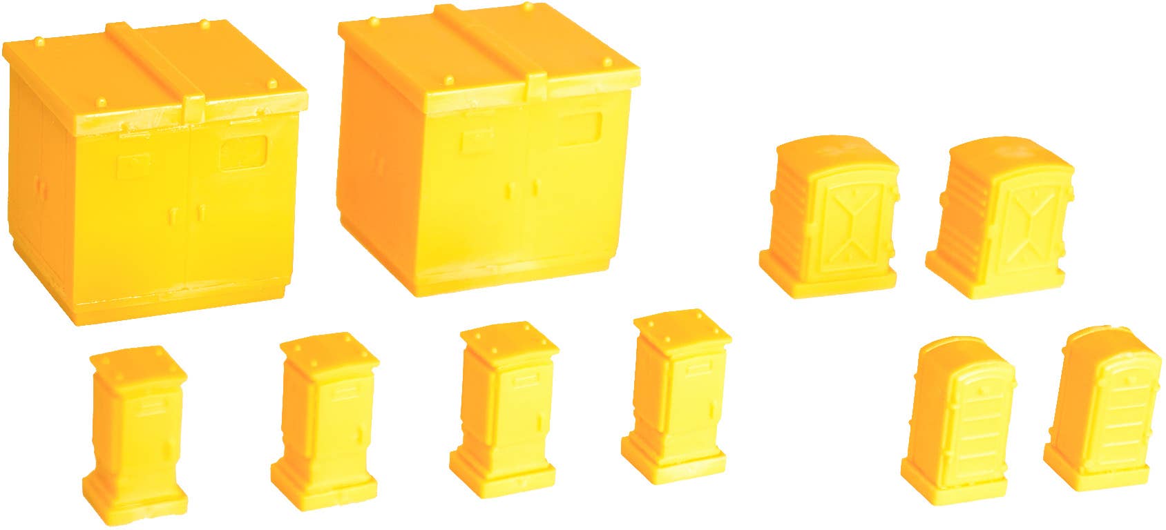 PMOA Pop Another World Series　Relay box/Cubicle　yellow | 4582362387471