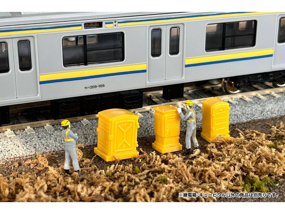 PMOA Pop Another World Series　Relay box/Cubicle　yellow | 4582362387471
