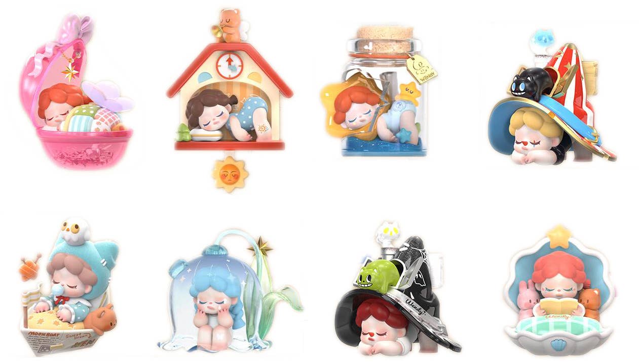 Shenzhen Mabell Animation Development Wendy - Follow the Moon (Set of 6 Figures) | 4582362388362