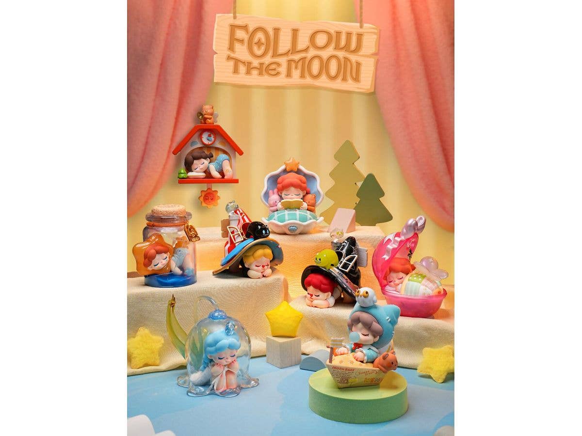 Shenzhen Mabell Animation Development Wendy - Follow the Moon (Set of 6 Figures) | 4582362388362
