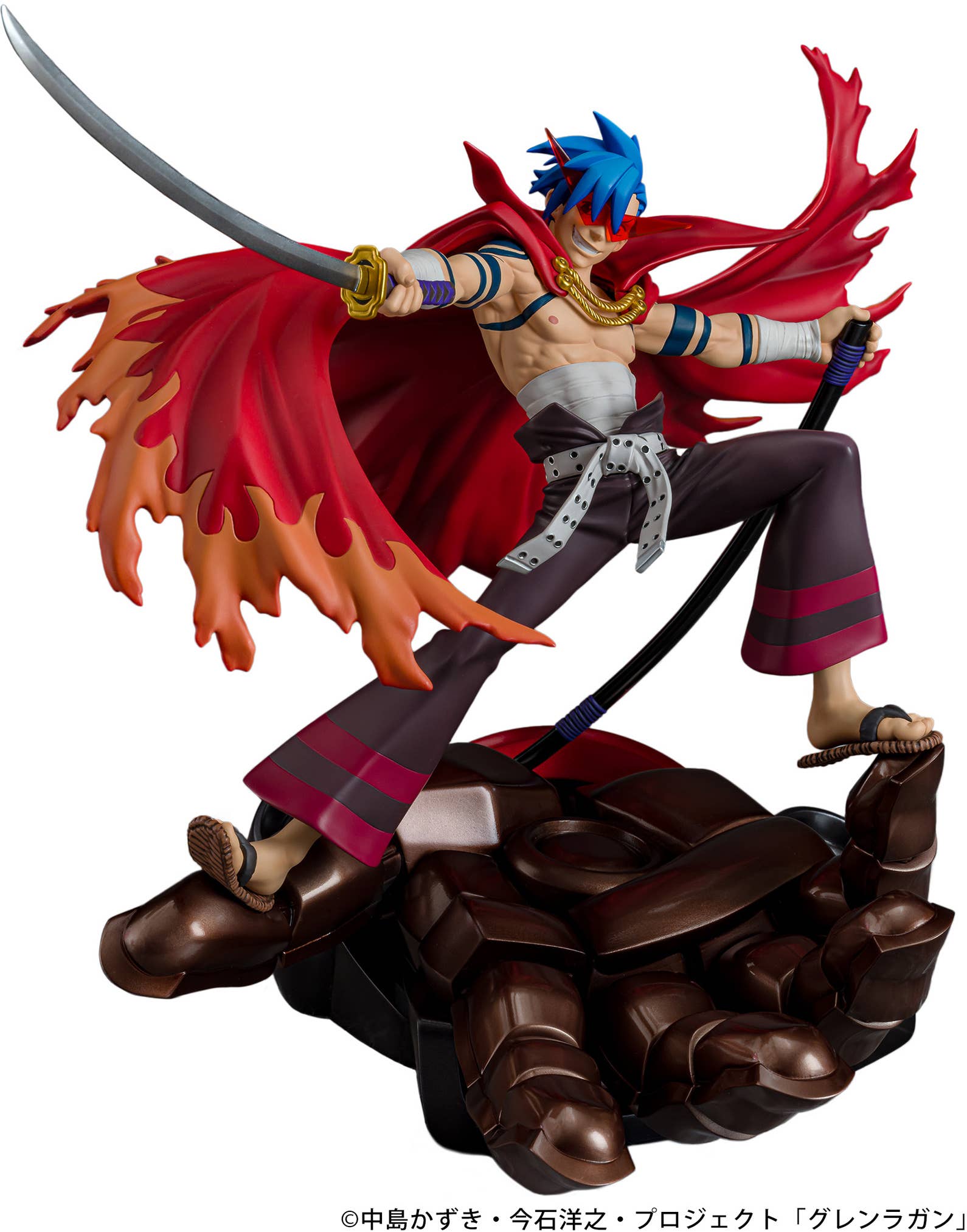 PROOF Tengen Toppa Gurren Lagann Scale Figure Kamina & Gurren | 4582666823026